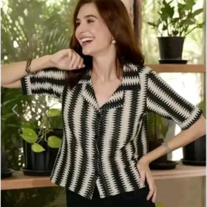 Fancy Glamorous Women  Crop Shirts