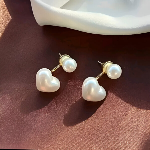 Heart Shape Earrings - Image 3