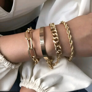 Trendy Floral Heart Globe Multi Designs Splendid Bracelets For Women