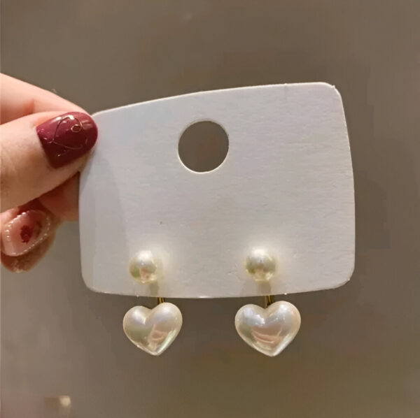 Heart Shape Earrings - Image 4