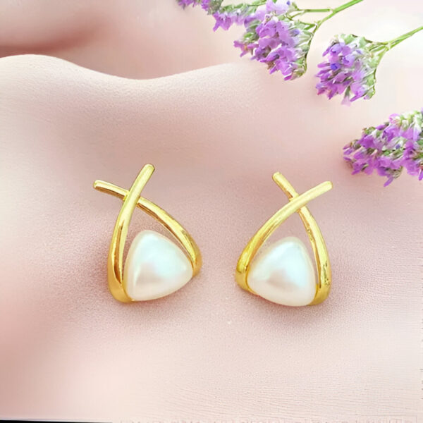 Trendy Earrings Gold Stud Earrings