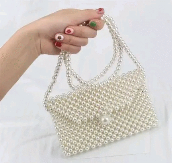 Pearl Beaded Bag