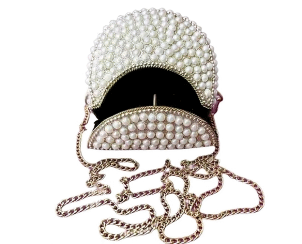 Mini Pearl bag pearl clutch - Image 3