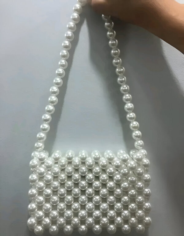 Luxury White Pearl Purses