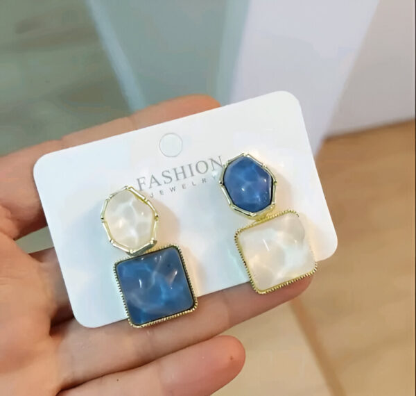 Stylish High Quality Crystal earring korean earrings - Image 6