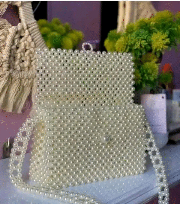 Trendy Beaded Tote Bags - Image 2